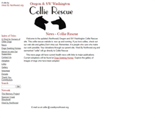 Tablet Screenshot of collie.westbynorthwest.org